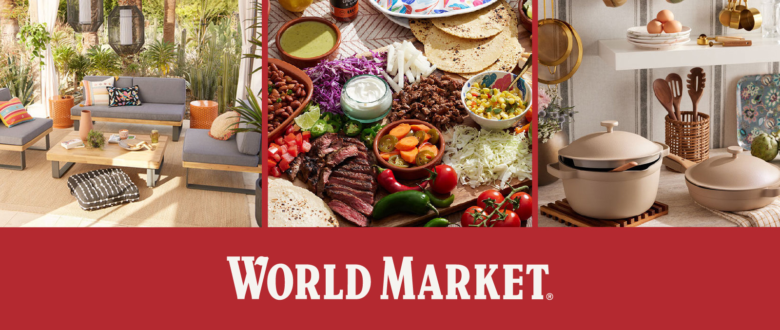 world market display design
